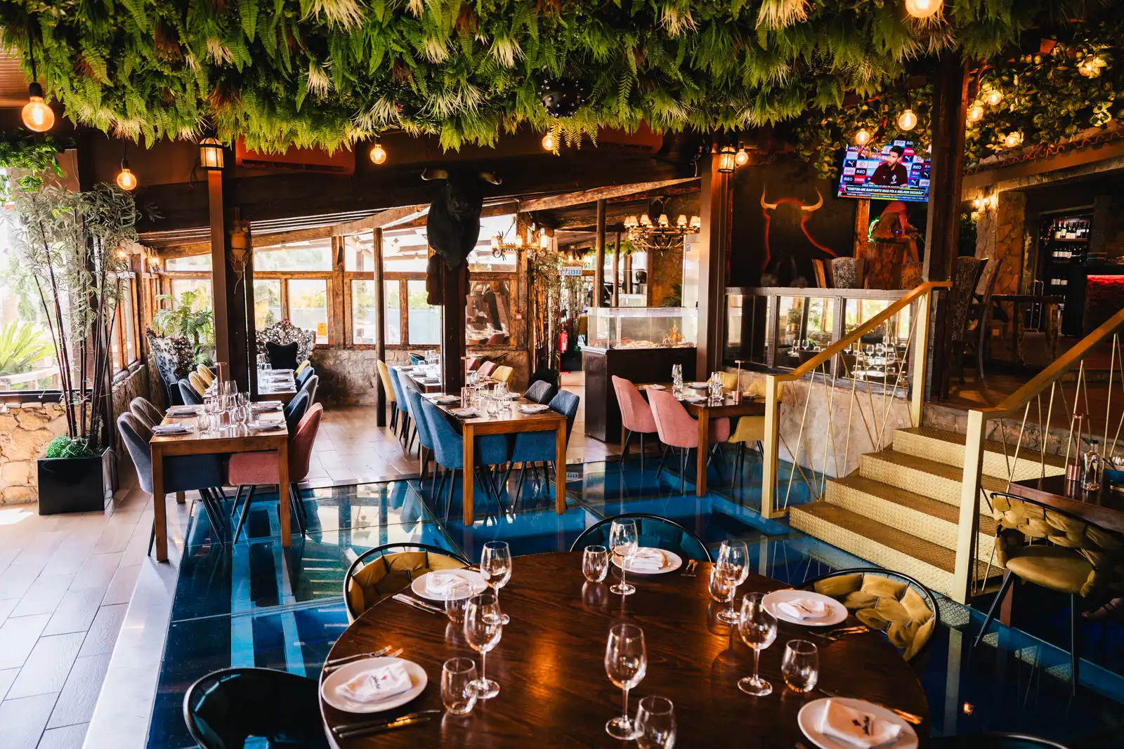Interior Latina Grill Cascais